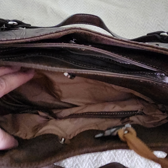 Justin Brown Embossed Women's Bag Concealed Carry NWT!!! - Picture 5 of 8